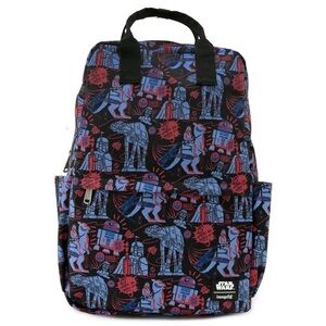 Loungefly Black and Blue Elephant Backpack